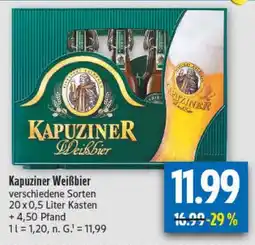 diska Kapuziner Weißbier Angebot