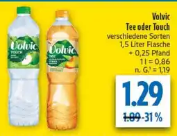diska Volvic Tee oder Touch Angebot
