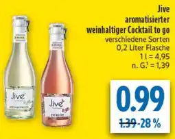 diska Jive aromatisierter weinhaltiger Cocktail to go Angebot