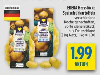 diska EDEKA Herzstücke Speisefrühkartoffeln Angebot