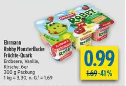 diska Ehrmann Robby MonsterBacke Früchte-Quark Angebot