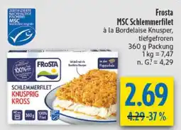 diska Frosta MSC Schlemmerfilet Angebot