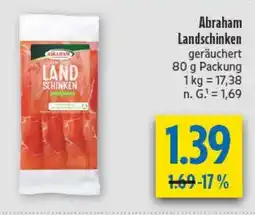 diska Abraham Landschinken Angebot