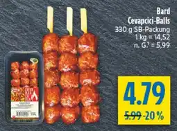 diska Bard Cevapcici-Balls Angebot
