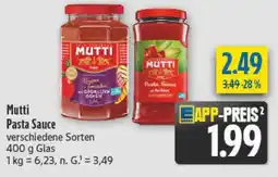 diska Mutti Pasta Sauce Angebot