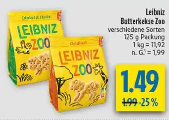 diska Leibniz Butterkekse Zoo Angebot