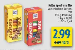 diska Ritter Sport mini Mix Angebot