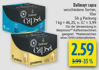 diska Dallmayr capsa Angebot