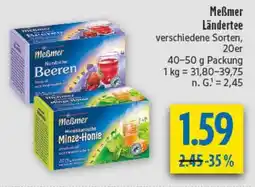 diska Meẞmer Ländertee Angebot