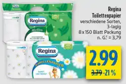 diska Regina Toilettenpapier Angebot