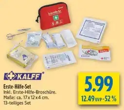 diska KALFF Erste-Hilfe-Set Angebot