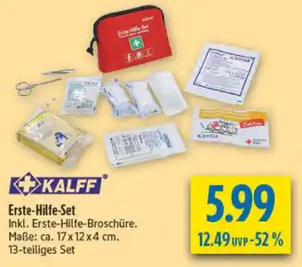 diska KALFF Erste-Hilfe-Set Angebot