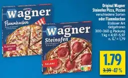 diska Original Wagner Steinofen Pizza, Pizzies oder Flammkuchen Angebot