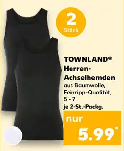 Kaufland TOWNLAND Herren- Achselhemden Angebot