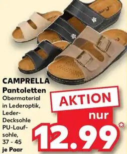 Kaufland CAMPRELLA Pantoletten Angebot