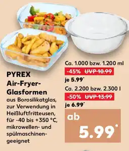 Kaufland PYREX Air-Fryer- Glasformen Angebot