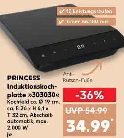 Kaufland PRINCESS Induktionskoch- platte 303030 Angebot