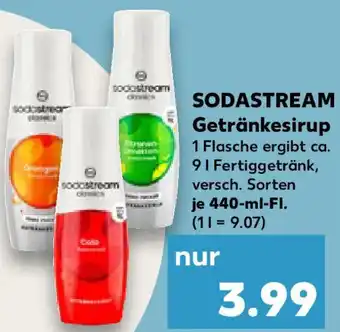 Kaufland SODASTREAM Getränkesirup Angebot