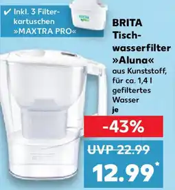Kaufland BRITA Tisch- wasserfilter Aluna Angebot