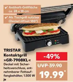 Kaufland TRISTAR Kontaktgrill GR-7908KL Angebot