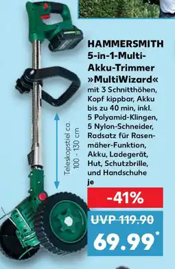 Kaufland HAMMERSMITH 5-in-1-Multi- Akku-Trimmer MultiWizard Angebot