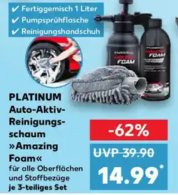 Kaufland PLATINUM Auto-Aktiv- Reinigungs- schaum Amazing Foam Angebot