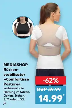 Kaufland MEDIASHOP Rücken- stabilisator Comfortisse Posture Angebot