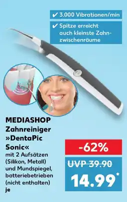 Kaufland MEDIASHOP Zahnreiniger DentaPic Sonic Angebot