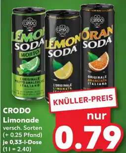 Kaufland CRODO Limonade Angebot