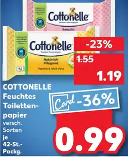 Kaufland COTTONELLE Feuchtes Toiletten- papier Angebot