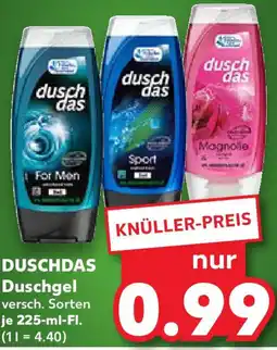 Kaufland DUSCHDAS Duschgel Angebot