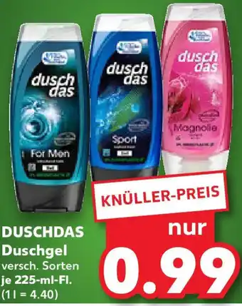 Kaufland DUSCHDAS Duschgel Angebot