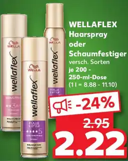 Kaufland WELLAFLEX Haarspray oder Schaumfestiger Angebot