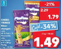 Kaufland CHEES- TRINGS Käse- stangen Angebot