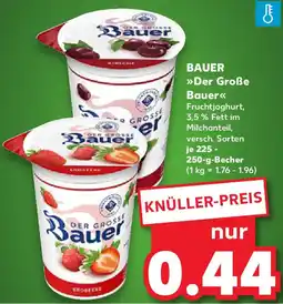 Kaufland BAUER Der Große Bauer Angebot