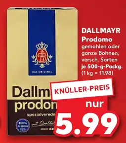 Kaufland DALLMAYR Prodomo Angebot