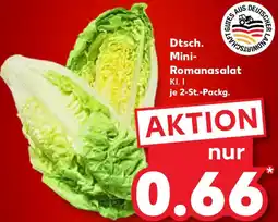 Kaufland Dtsch. Mini- Romanasalat Angebot