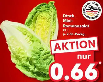 Kaufland Dtsch. Mini- Romanasalat Angebot