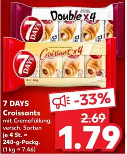 Kaufland 7 DAYS Croissant Angebot