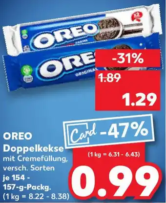 Kaufland OREO Doppelkekse Angebot