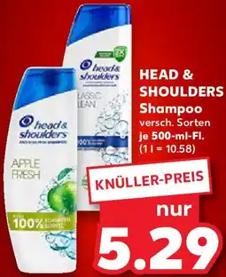 Kaufland HEAD & SHOULDERS Shampoo Angebot