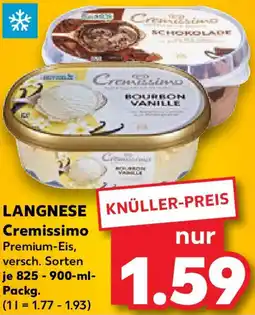 Kaufland LANGNESE Cremissimo Angebot