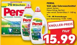 Kaufland PERSIL Voll- oder Colorwaschmittel Angebot