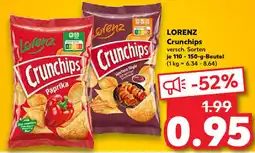 Kaufland LORENZ Crunchips Angebot