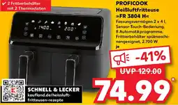 Kaufland PROFICOOK Heißluftfritteuse FR 3804 H Angebot