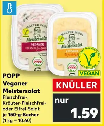Kaufland POPP Veganer Meistersalat Angebot