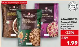 Kaufland K-FAVOURITES Gourmet-Müsli Angebot