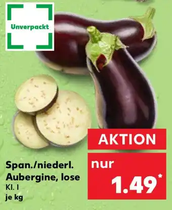 Kaufland Span./niederl. Aubergine, lose Angebot