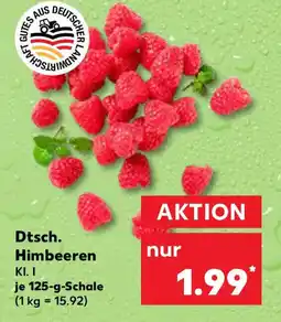 Kaufland Dtsch. Himbeeren Angebot