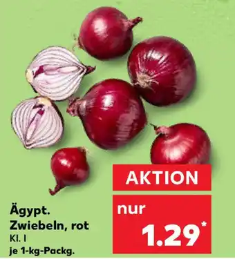 Kaufland Ägypt. Zwiebeln, rot Angebot